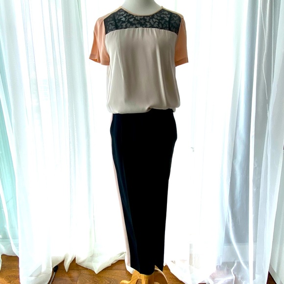 Diana Van Furstenberg Silk Top Sz.4 - Picture 3 of 4